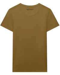 Another Tomorrow - Organic Cotton Crew-Neck T-Shirt - Lyst
