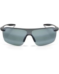 Maui Jim - Sonnenbrille Mit Eckigem Gestell - Lyst