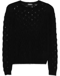 Dondup - Geometric-pattern Knitted Sweater - Lyst
