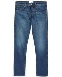 Lardini - Faded Straight-Leg Jeans - Lyst