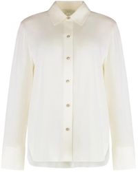 Vince - Buttoned-Collared Shirt - Lyst