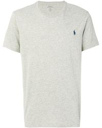Polo Ralph Lauren - Polo Pony Embroidered Cotton T-shirt - Lyst