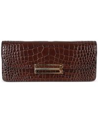 Victoria Beckham - Dorian Crocodile-Effect Shoulder Bag - Lyst