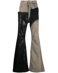Rick Owens Denim Bootcut-jeans bolan in Natur für Herren Herren Bekleidung Jeans Bootcut Jeans 