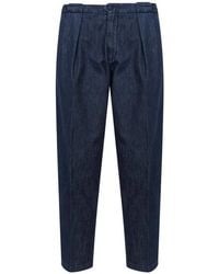 Briglia 1949 - Portobello Pleated Jeans - Lyst
