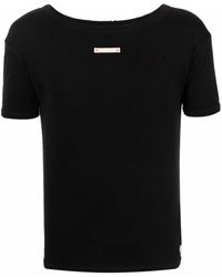Maison Margiela - Four-stitch Detail T-shirt - Lyst