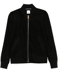 Paul Smith - Suede Bomber Jacket - Lyst