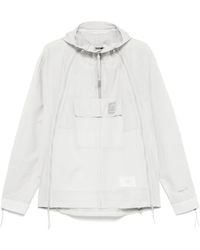 C.P. Company - Logo-Print Pertex Jacket - Lyst