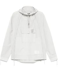 C.P. Company - Logo-Print Pertex Jacket - Lyst