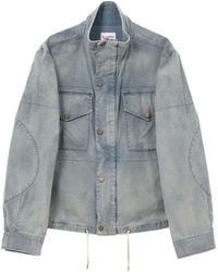 KAMIYA - Flap-Pocket Drawstring-Hem Jacket - Lyst