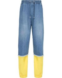 Balmain - X Pokémon Colour-Block Drawstring Trousers - Lyst