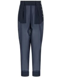 Jejia - Giulio Semi-Transparent Trousers - Lyst