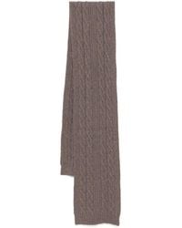 N.Peal Cashmere - Écharpe En Maille Nervurée - Lyst