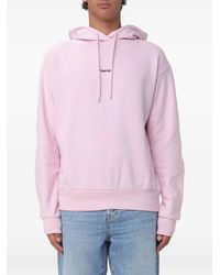 DISCLAIMER - Graffiti-Print Cotton Hoodie - Lyst