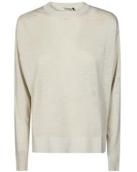 Max Mara - Fine-Knit Drop-Shoulder Sweater - Lyst