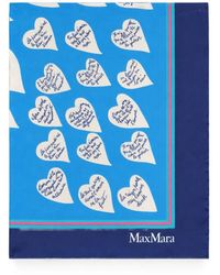 Max Mara - Seidenschal Mit Print - Lyst