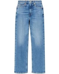 RE/DONE - Vaqueros bootcut de talle alto - Lyst