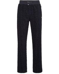 Philipp Plein - Jacquard-Monogram Track Pants - Lyst