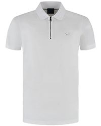 Paul & Shark - Zipped Polo Shirt - Lyst