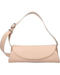 Jil Sander - Cylindrical Leather Cross Body Bag - Lyst
