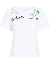 Cinq À Sept - 3D Floral Vine T-Shirt - Lyst