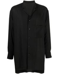 Yohji Yamamoto - Notched-collar Shirt Jacket - Lyst