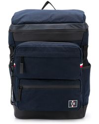 Tommy Hilfiger Rucksack mit drei Fächern - Blau
