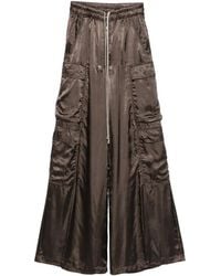 Rick Owens - Cargo Drawstring Palazzo Pants - Lyst