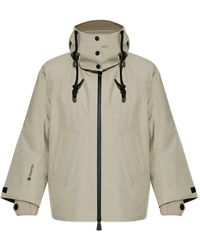 Moncler - Button Hooded Jacket - Lyst