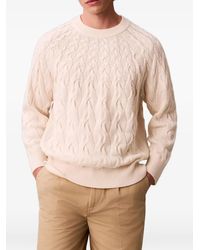 Calvin Klein - Cable-Knit Sweater - Lyst