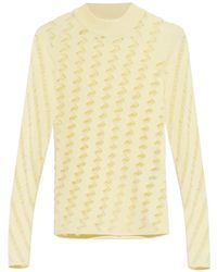 IRO - Aliona Zigzag-Pattern Top - Lyst