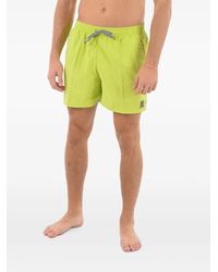 Nike - Elasticated-Waist Logo-Patch Swim Shorts - Lyst
