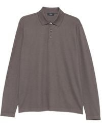 Herno - Long-Sleeve Polo Shirt - Lyst