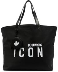 DSquared² - Shopper mit Logo-Print - Lyst