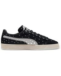 PUMA - X Sinclair Crystal-Embellished Sneakers - Lyst
