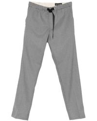 White Sand - Drawstring-Waist Trousers - Lyst