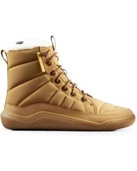 Vivobarefoot - Gobi Hiber Quilted Shearling-Trim Boots - Lyst