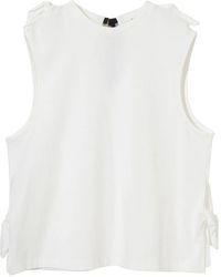 Undercover - Top Sin Mangas Con Detalle De Nudo - Lyst