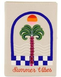 Olympia Le-Tan - Summer Vibes Embroidered Clutch Bag - Lyst