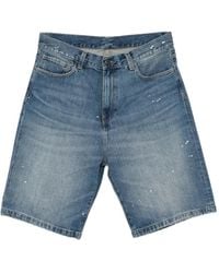 Carhartt - Short Landon À Effet Taches De Peinture - Lyst