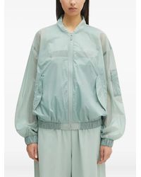 MM6 by Maison Margiela - Zip-Fastening Bomber Jacket - Lyst