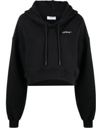 Off-White c/o Virgil Abloh - Cropped Hoodie - Lyst