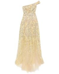Saiid Kobeisy - Off-Shoulder Embroidered Dress - Lyst