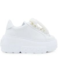 Casadei - Nexus Chain-Link Chunky-Sole Sneakers - Lyst