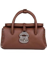 Zanellato - Baby Dotta Studded Leather Tote Bag - Lyst