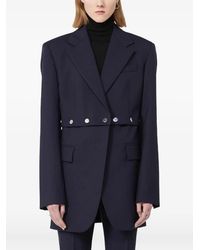 Sportmax - Editore Blazer Mit Knopfverschluss - Lyst
