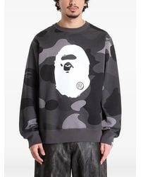 A Bathing Ape - Ape Head Camouflage Sweatshirt - Lyst