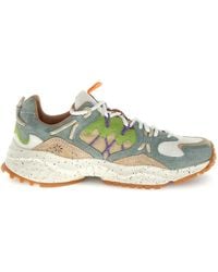 Flower Mountain - Nubuck Leather Sneakers - Lyst