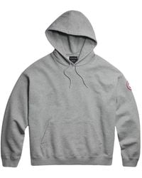 Canada Goose - Logo-Patch Hoodie - Lyst
