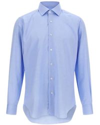 Barba Napoli - Oxford Cotton Shirt - Lyst